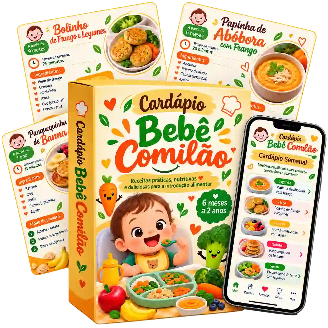 Menú Bebé Tragón